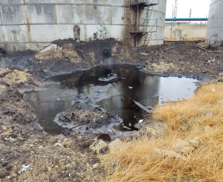 Çən dibi şlamların zərərsizləşdirilməsi, Neftlə çirklənmiş ərazilərin təmizlənməsi və NEZ ərazisindən kənara daşınılması