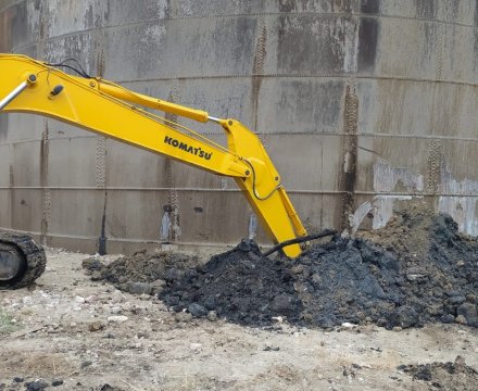 Çən dibi şlamların zərərsizləşdirilməsi, Neftlə çirklənmiş ərazilərin təmizlənməsi və NEZ ərazisindən kənara daşınılması