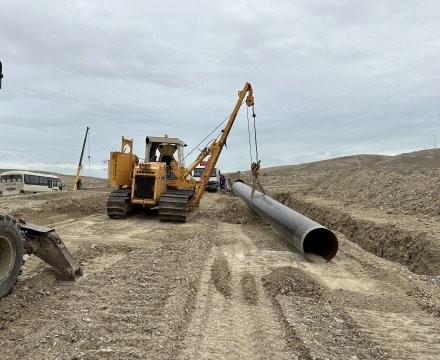 "Bakı Şəhərinin Etibarlı Qaz Təhcizatı Üçün  Qaradağ-Digah QPS Arası Yeni Dş720mm  Maqistral Qaz Kəmərinin Tikintisi”