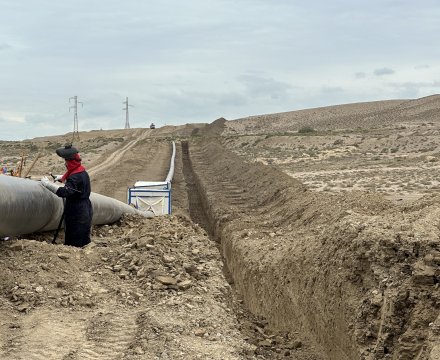 "Bakı Şəhərinin Etibarlı Qaz Təhcizatı Üçün  Qaradağ-Digah QPS Arası Yeni Dş720mm  Maqistral Qaz Kəmərinin Tikintisi”
