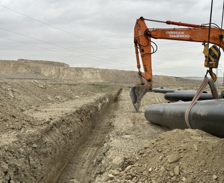 "Bakı Şəhərinin Etibarlı Qaz Təhcizatı Üçün  Qaradağ-Digah QPS Arası Yeni Dş720mm  Maqistral Qaz Kəmərinin Tikintisi”