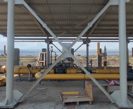 Azadqaraqoyunlu-Ağdam” qaz kəmərinin və üzərində QPS quraşdırmaqla