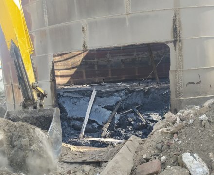 Çən dibi şlamların zərərsizləşdirilməsi, Neftlə çirklənmiş ərazilərin təmizlənməsi və NEZ ərazisindən kənara daşınılması