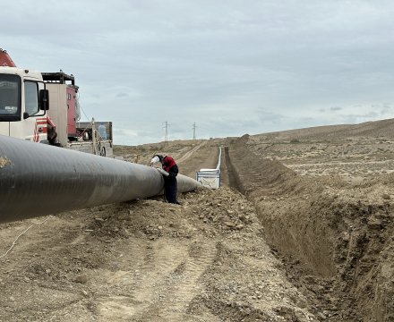 "Bakı Şəhərinin Etibarlı Qaz Təhcizatı Üçün  Qaradağ-Digah QPS Arası Yeni Dş720mm  Maqistral Qaz Kəmərinin Tikintisi”