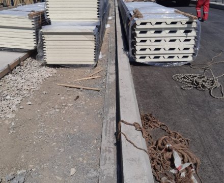 “Socar Ueyst menecment kompleks” MMC üçün,  Şonqar qəsəbəsində metal konstruksiyalardan 24x24x8 m(H) ölçülü sexin tikintisi