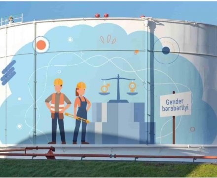 Heydər Əliyev adına Neft Emalı Zavodunda bədii tərtibat (street art) işləri