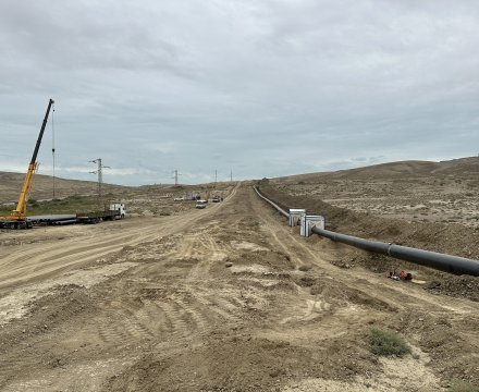 "Bakı Şəhərinin Etibarlı Qaz Təhcizatı Üçün  Qaradağ-Digah QPS Arası Yeni Dş720mm  Maqistral Qaz Kəmərinin Tikintisi”