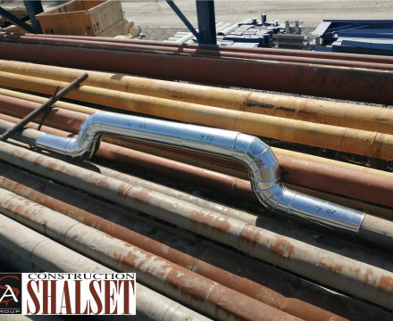 Heydər Əliyev adına Neft Emalı Zavodunda borular üzrə istilik izolyasiya işlərinin aparılması