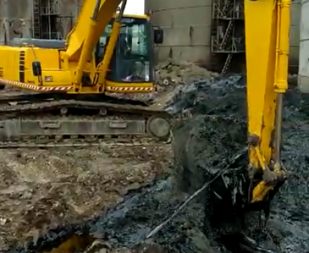 Çən dibi şlamların zərərsizləşdirilməsi, Neftlə çirklənmiş ərazilərin təmizlənməsi və NEZ ərazisindən kənara daşınılması