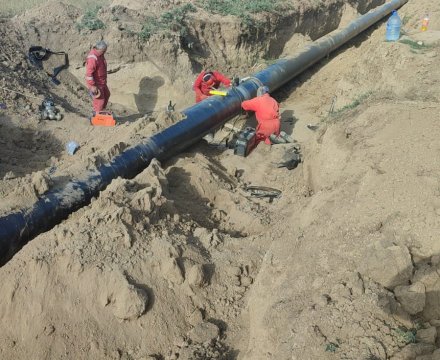 South Gas Pipelines Project: Construction of Main Gas Pipelines in the Liberated Territories