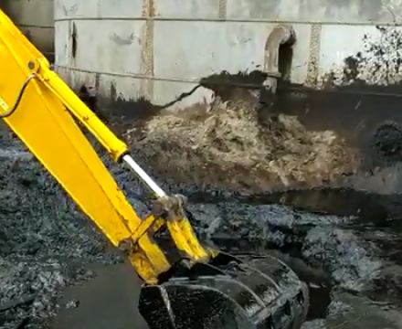 Çən dibi şlamların zərərsizləşdirilməsi, Neftlə çirklənmiş ərazilərin təmizlənməsi və NEZ ərazisindən kənara daşınılması