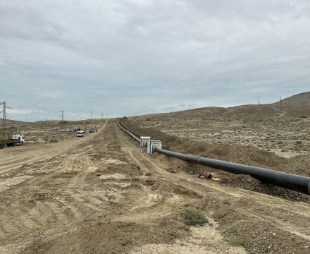 "Bakı Şəhərinin Etibarlı Qaz Təhcizatı Üçün  Qaradağ-Digah QPS Arası Yeni Dş720mm  Maqistral Qaz Kəmərinin Tikintisi”