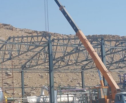 “Socar Ueyst menecment kompleks” MMC üçün,  Şonqar qəsəbəsində metal konstruksiyalardan 24x24x8 m(H) ölçülü sexin tikintisi