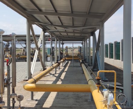 Azadqaraqoyunlu-Ağdam” qaz kəmərinin və üzərində QPS quraşdırmaqla