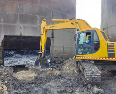 Çən dibi şlamların zərərsizləşdirilməsi, Neftlə çirklənmiş ərazilərin təmizlənməsi və NEZ ərazisindən kənara daşınılması