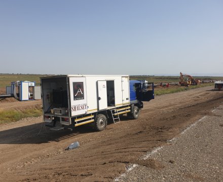 “Azadqaraqoyunlu-Ağdam" qaz kəmərinin və üzərində QPS quraşdırmaqla "Ağdam QPS" qaz kəməri qolunun tikintisi işləri.