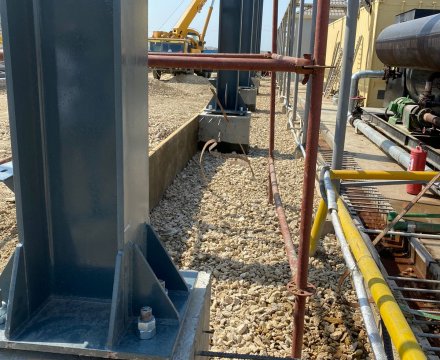 “Socar Ueyst menecment kompleks” MMC üçün,  Şonqar qəsəbəsində metal konstruksiyalardan 24x24x8 m(H) ölçülü sexin tikintisi