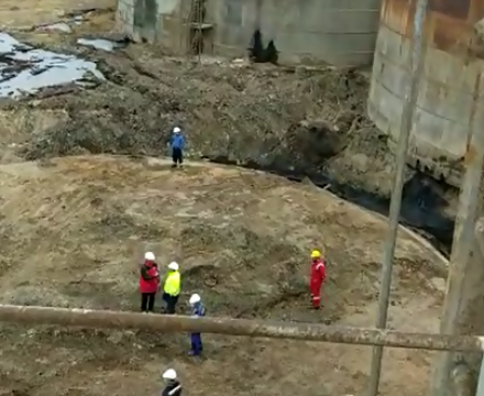 Çən dibi şlamların zərərsizləşdirilməsi, Neftlə çirklənmiş ərazilərin təmizlənməsi və NEZ ərazisindən kənara daşınılması