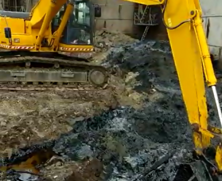 Çən dibi şlamların zərərsizləşdirilməsi, Neftlə çirklənmiş ərazilərin təmizlənməsi və NEZ ərazisindən kənara daşınılması