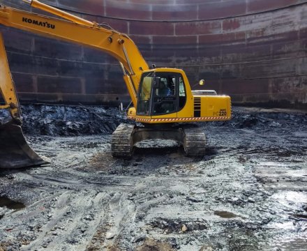 Çən dibi şlamların zərərsizləşdirilməsi, Neftlə çirklənmiş ərazilərin təmizlənməsi və NEZ ərazisindən kənara daşınılması