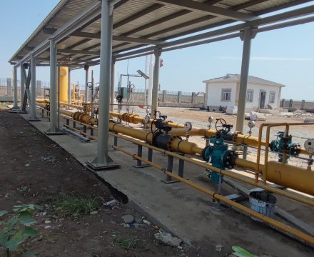 Azadqaraqoyunlu-Ağdam” qaz kəmərinin və üzərində QPS quraşdırmaqla