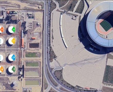 Heydər Əliyev adına Neft Emalı Zavodunda bədii tərtibat (street art) işləri