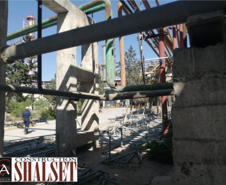 Heydər Əliyev adına Neft Emalı Zavodunda borular üzrə istilik izolyasiya işlərinin aparılması